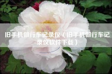 旧手机做行车记录仪(旧手机做行车记录仪软件下载)